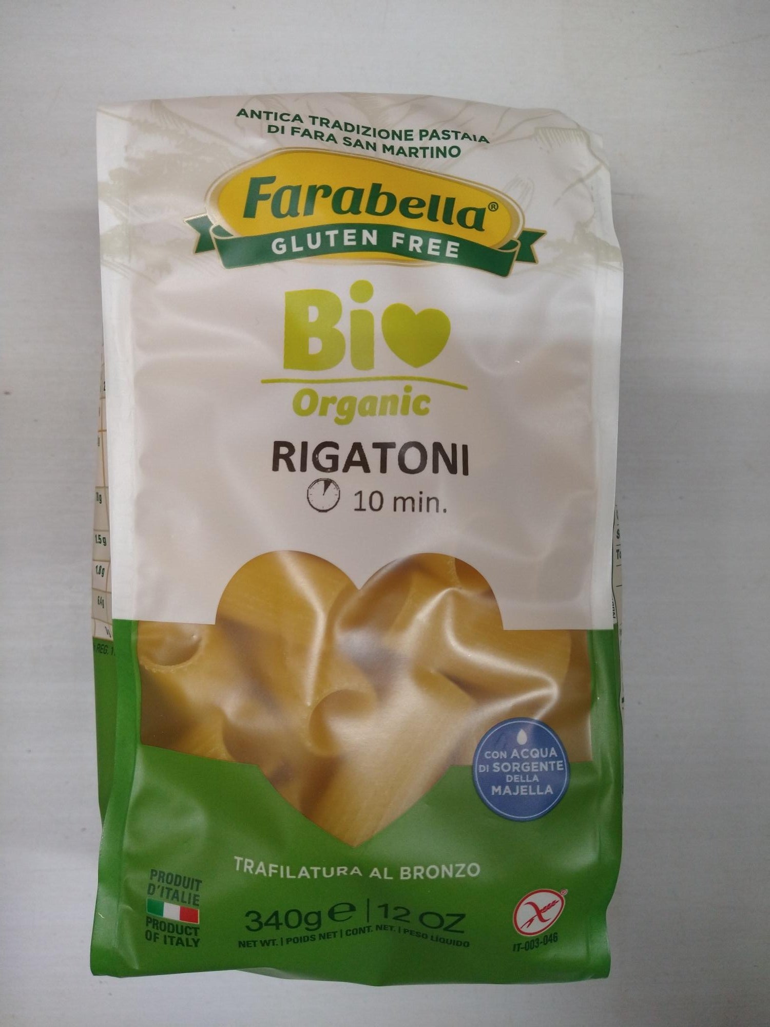 Farabella Gluten Free Mezzi Rigatoni