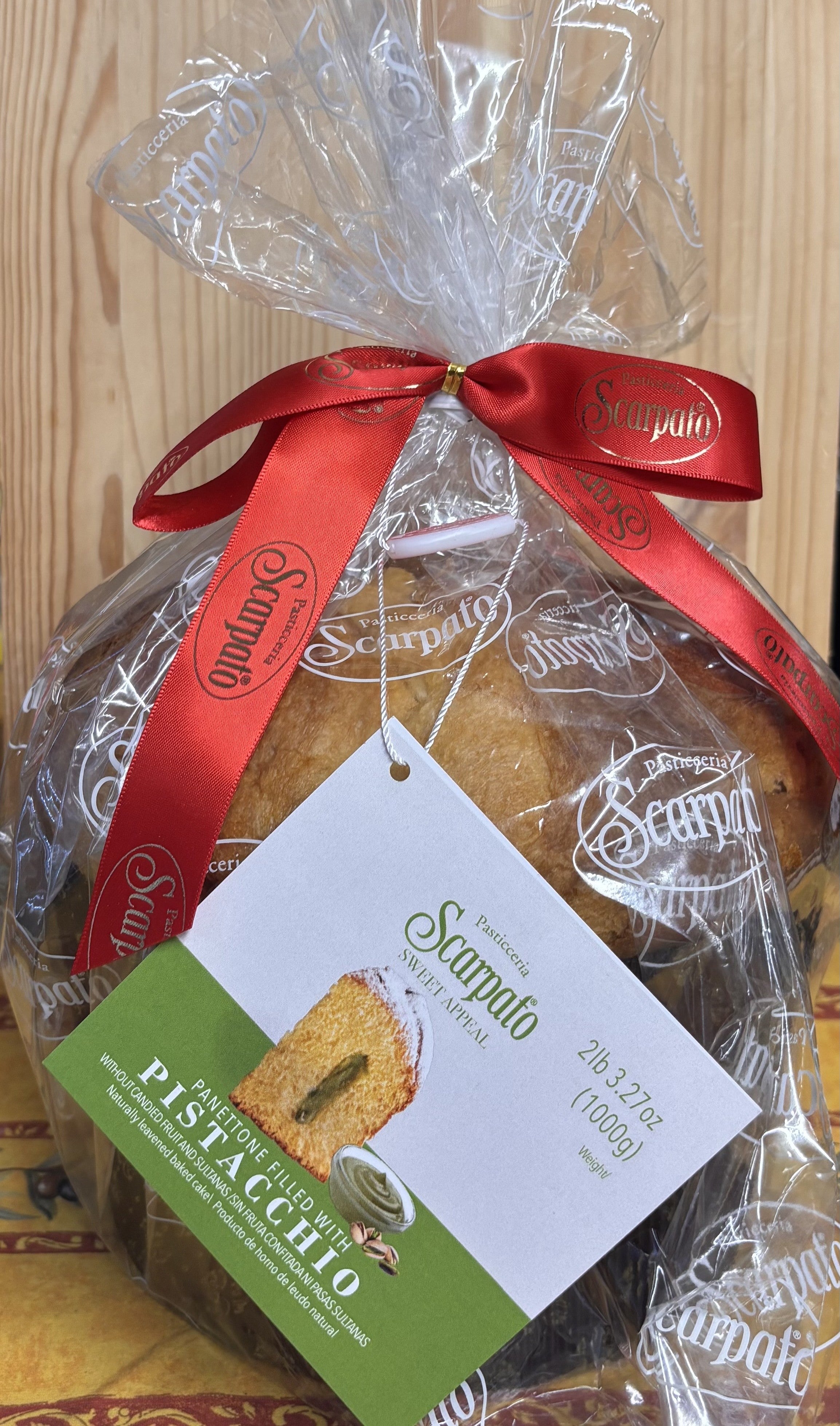 Pistachio Panettone