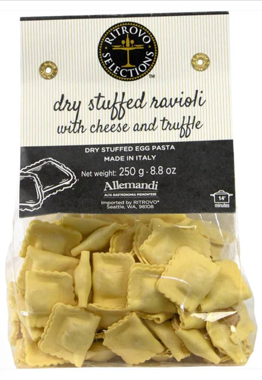 Allemandi Dry Stuffed Ravioli with Cheese and Truffle