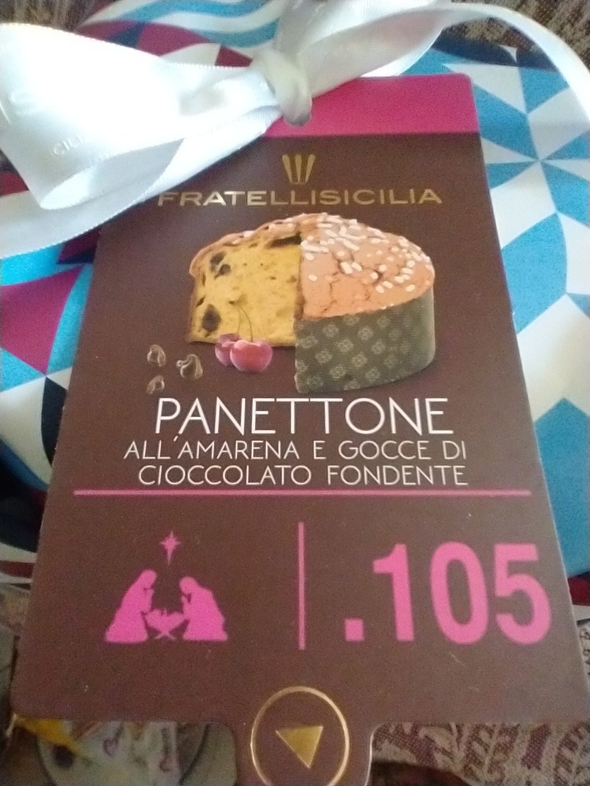 Panettone Cherries and Chocolate