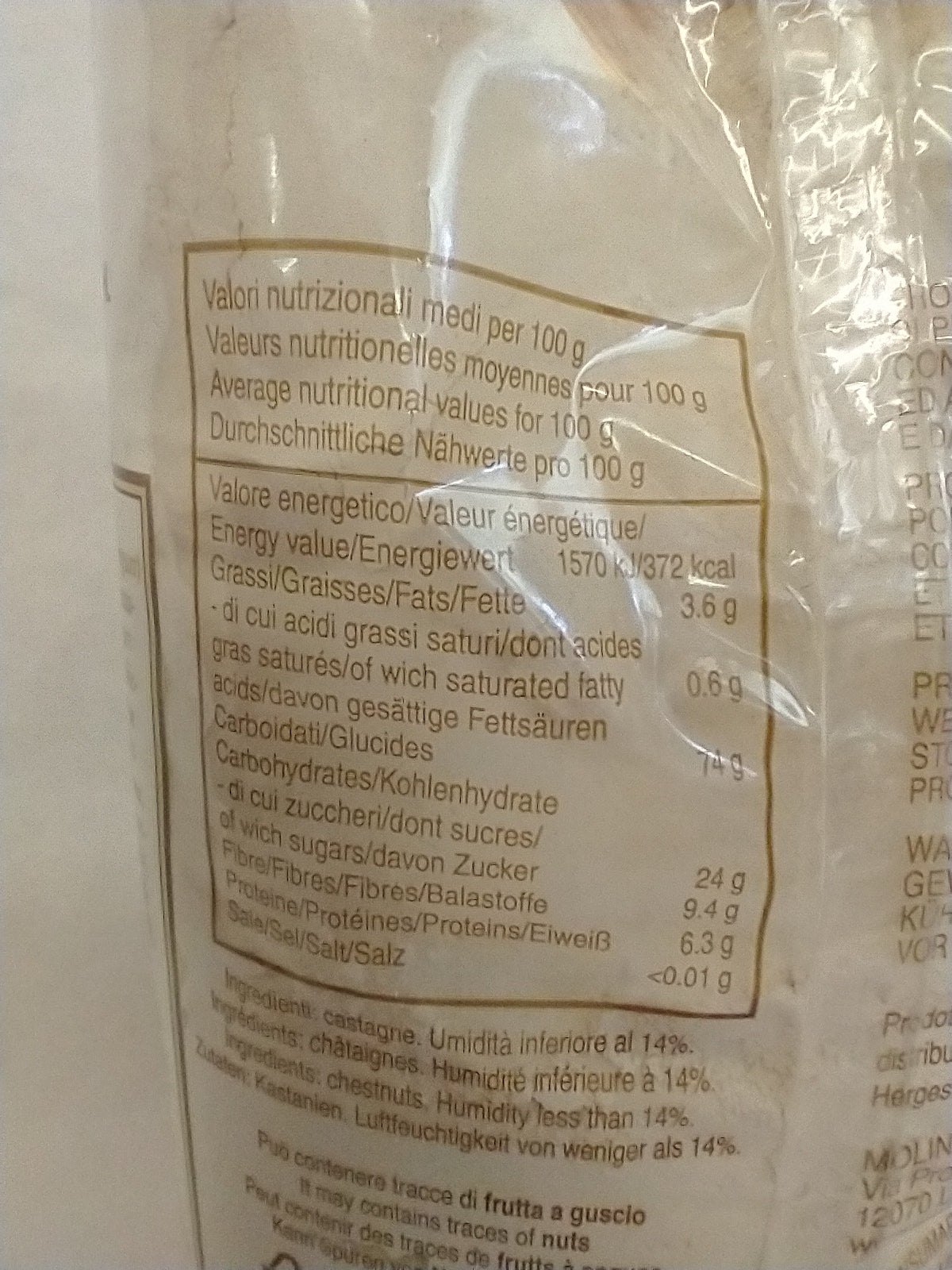 Chestnut Flour