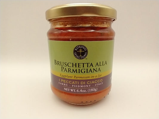 Bruschetta Parmigiana and Eggplant