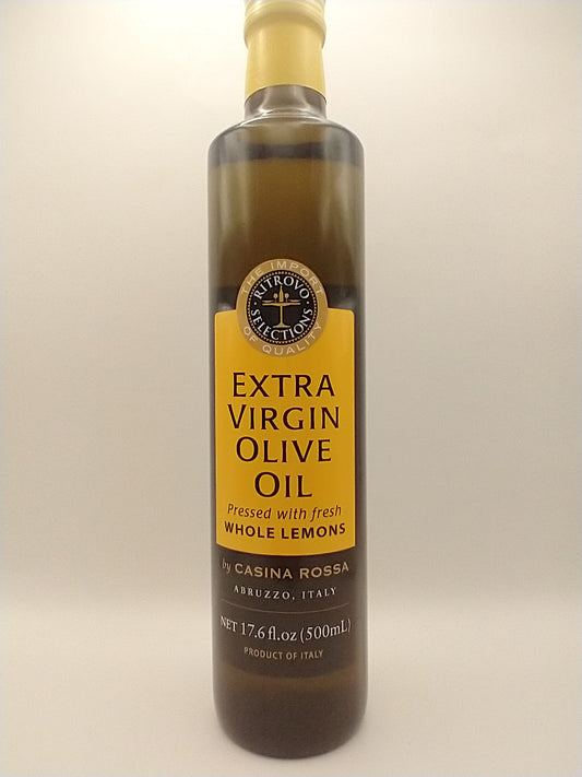 Lemon Extra Virgin Olive Oil pressed with Whole Lemons
