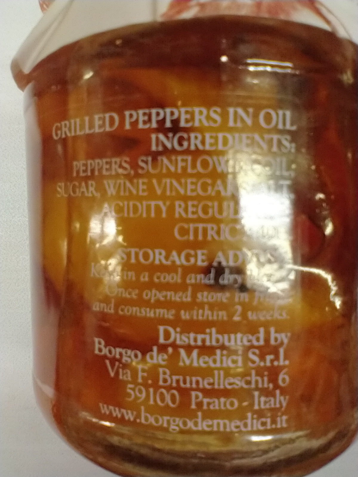 Borgo de' Medici Grilled Peppers