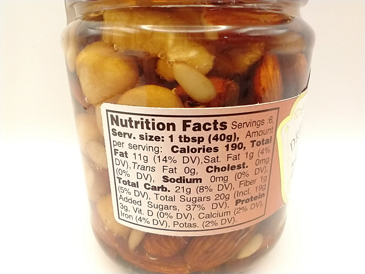 Brezzo Nuts & Dried Fruit in Acacia Honey