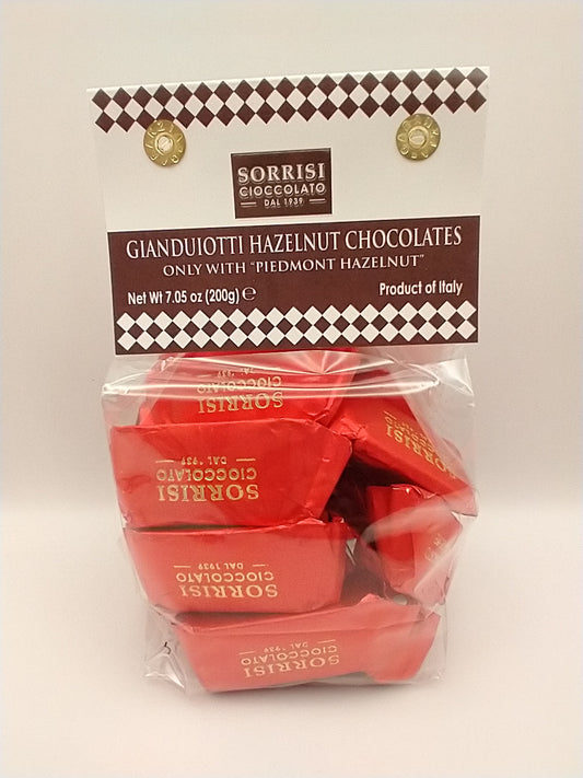 Gianduiotti Hazelnut Chocolates