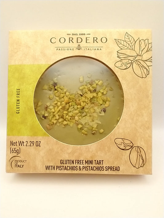 Gluten Free Mini Tart with Pistachio Spread