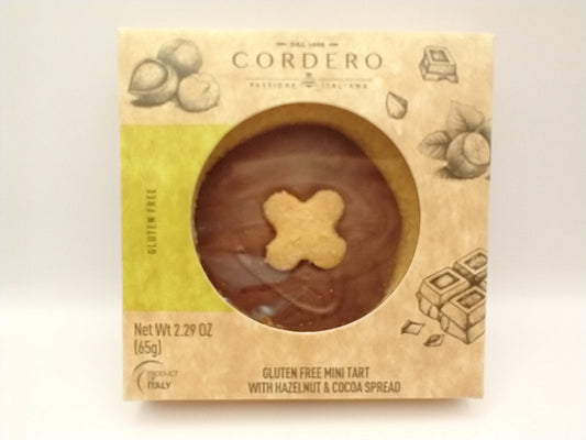 Gluten Free Mini Tart with Hazelnut & Cocoa Spread