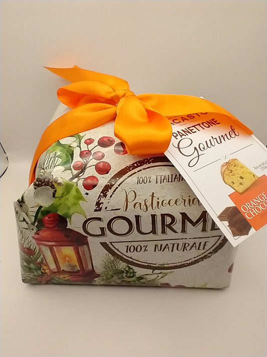 Panettone Cake with Oranges and Chocolate