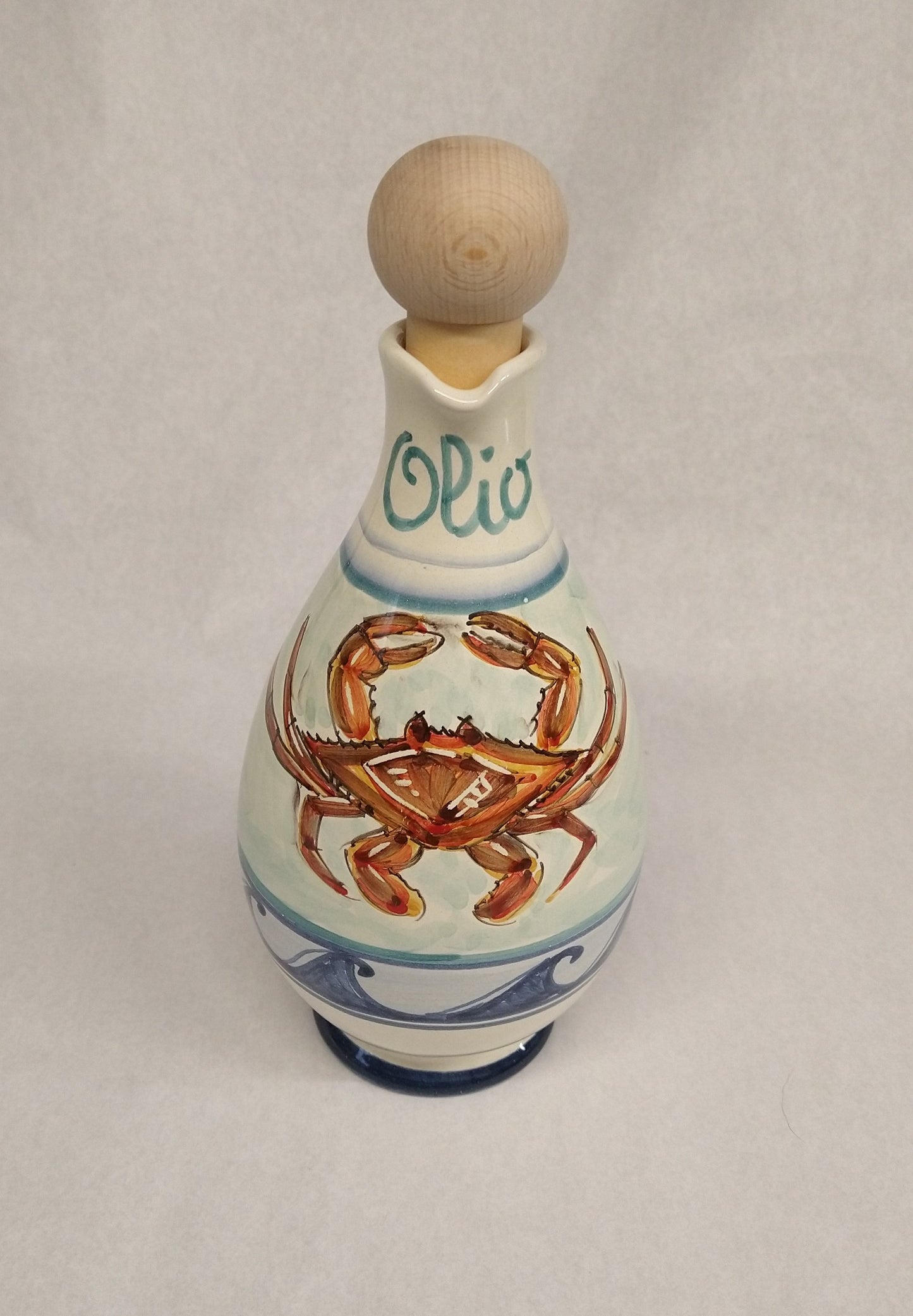 Olive Oil Bottle, teardrop