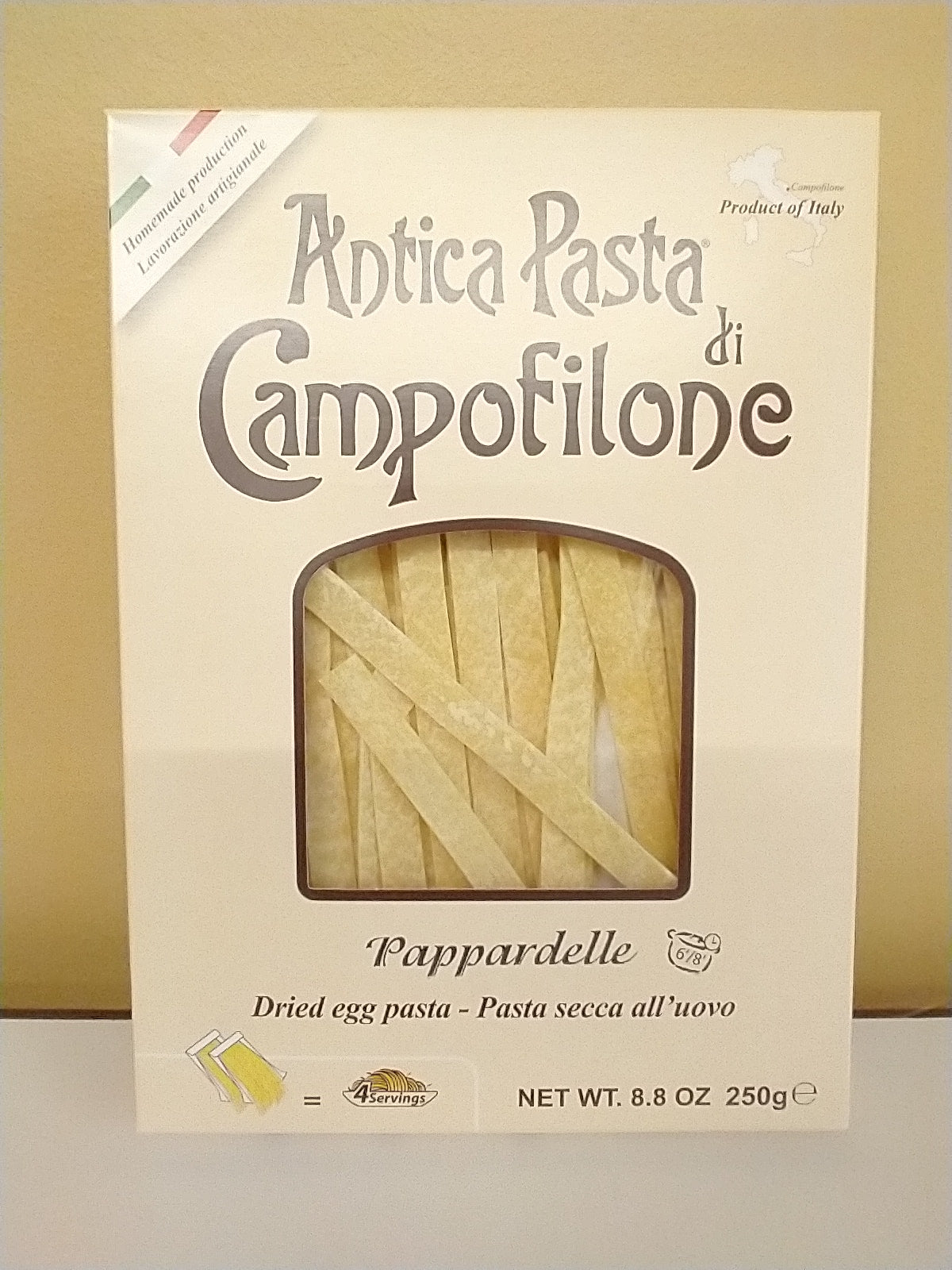 Antica Pasta di Campofilone Egg Pappardelle